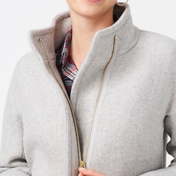 J. Crew City Coat Wool Blend - Picture 14 of 16